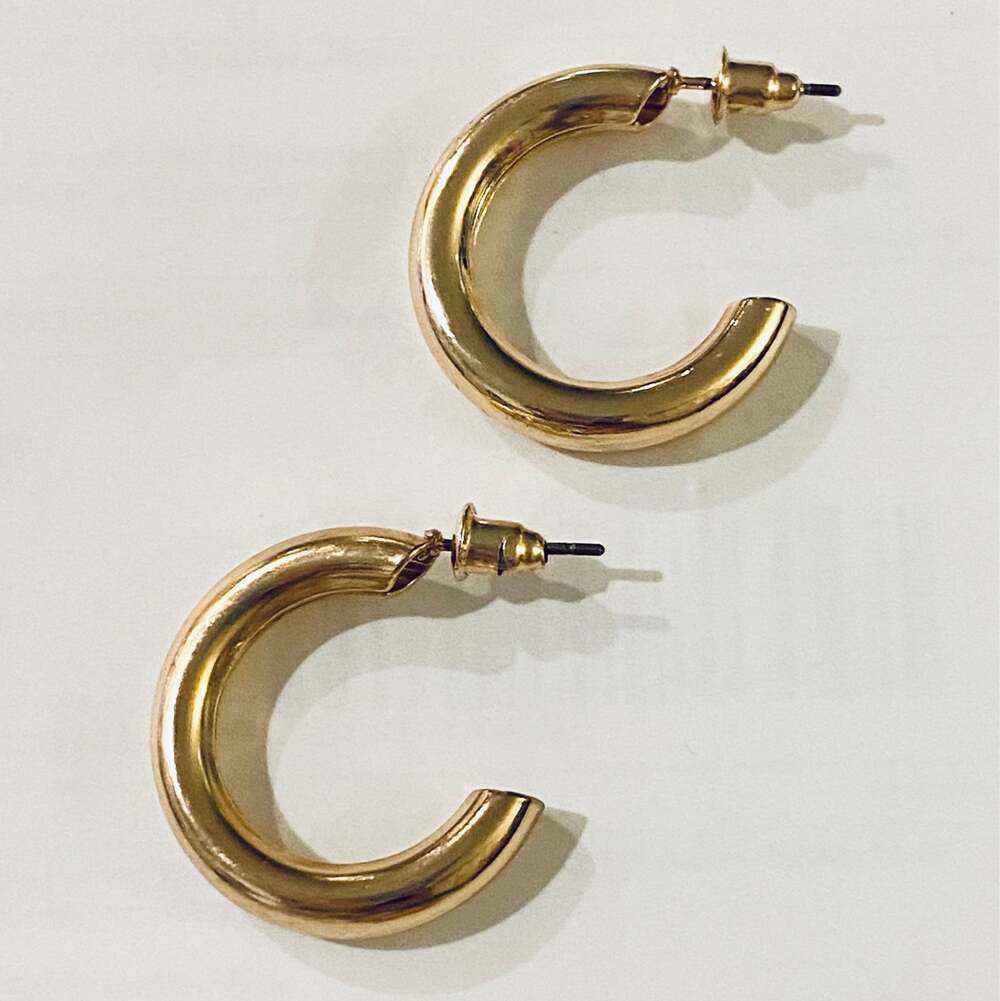 Chunky Hoop Earrings